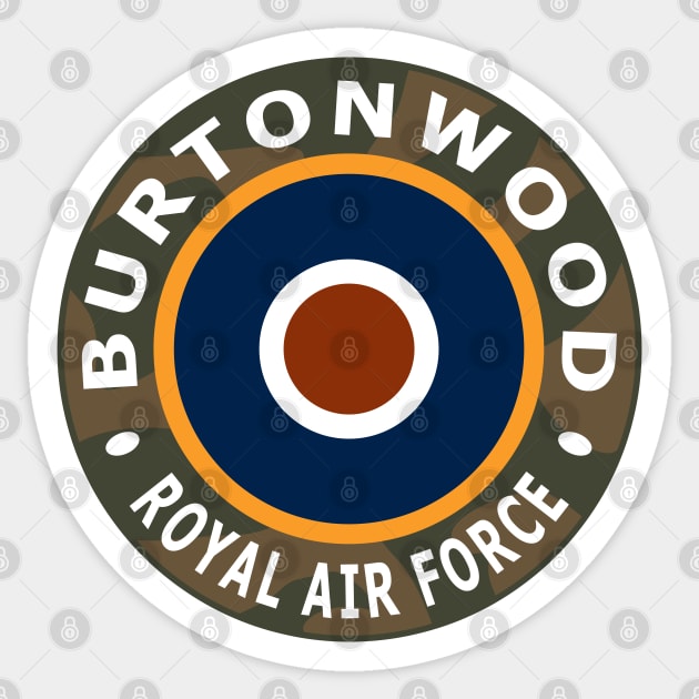 RAF Burtonwood Sticker by Lyvershop